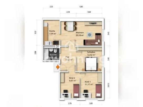 [TAUSCHWOHNUNG] Große Günstige Wohnung abzugeben gegen kleine 1-3 Raum (WBS)