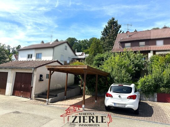 Gelegenheit! Einmalige DHH in begehrter Lage mit Garage, Carport, Stellplatz, Garten, Gewächshaus!