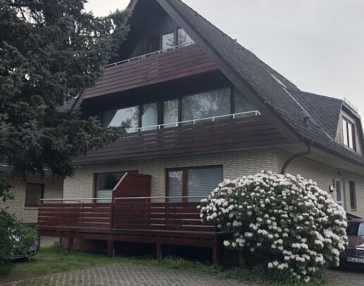 Möbl. 1 Zimmer Wohnung mit Balkon in ruhiger Lage/Sackgasse in Hamburg-Niendorf