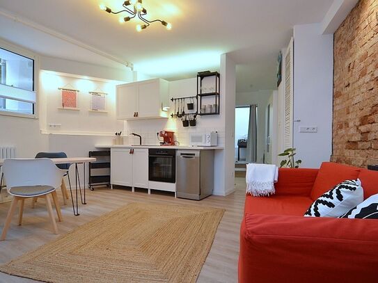 Modern möbliertes 2-Zimmer-Apartment mit WLAN in St.-Johannis/Nürnberg