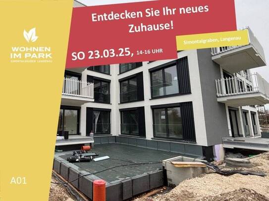2,5 ZIMMER ETW IM EG - "WOHNEN IM PARK" IN LANGENAU - A01