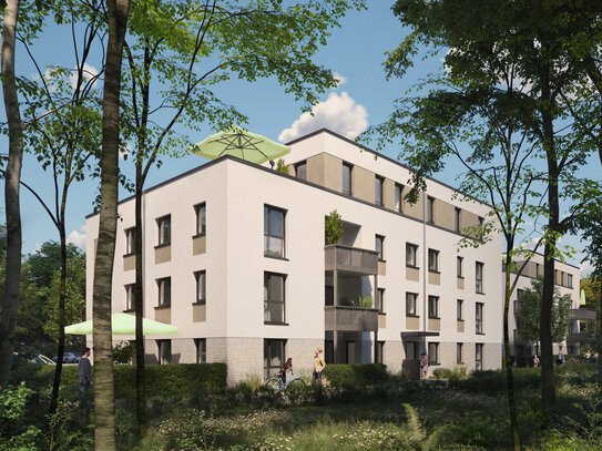 Moderne 3-Zimmer-Wohnung mit Balkon und Echtholzparkett in zentraler Lage