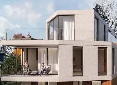 Design Penthouse in ruhiger, grüner Lage - nur 6 Minuten mit dem Fahrrad zum Blankeneser Zentrum