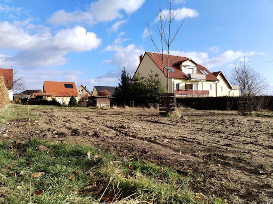 einmalige Chance - großes & sonniges Baugrundstück in ruhiger Lage in Niederau/ OT Ockrilla zu verkaufen