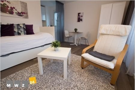 Komplett Möbliert/Furnished Accommodation in: Ratingen- Tiefenbroich. Gut aufgeteiltes 1-Raum