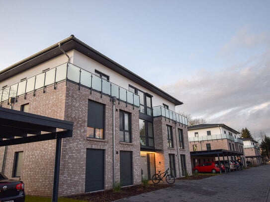 Bremerhaven-Wulsdorf // "Wulsdorfer Sonnenterrassen" 2-Zimmer-Neubauwohnung mit Carport