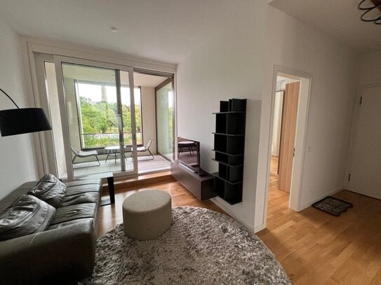 Mitte: 2-Zi-NB-Wohnung - WASSERBLICK - 66 m² - 2 TERRASSEN, EBK LUXUS Bad - per SOFORT zu VERKAUFEN