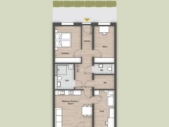 Neubauwohnung mit Garten - 5% AfA + 5% Sonder-AfA!