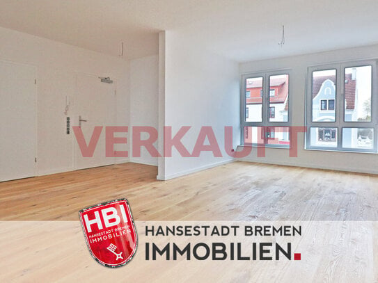 Walle / Neubau / Exklusive barrierefreie 3-Zimmer-Wohnung mit Sonnenbalkon in begehrter Lage