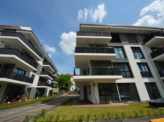 Hochwertige Wohnung im Neubau mit großem Balkon in Stötteritz !