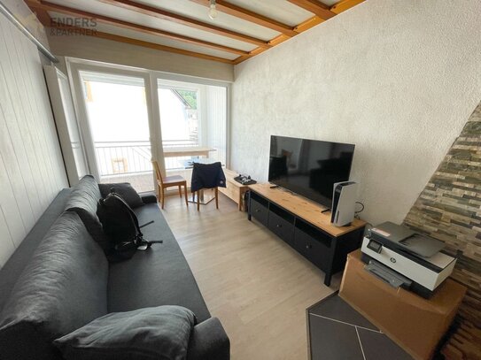 Schöne 2-Zimmer-Maisonette mit Balkon, Einbauküche & Garage in Kordel