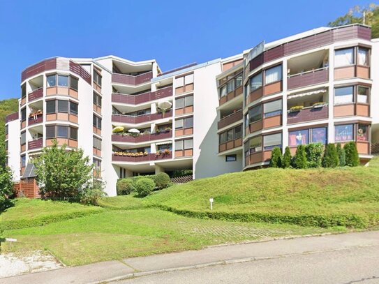 Maisonette mit Terrasse und Balkon mit herrlicher Aussicht am Waldrand