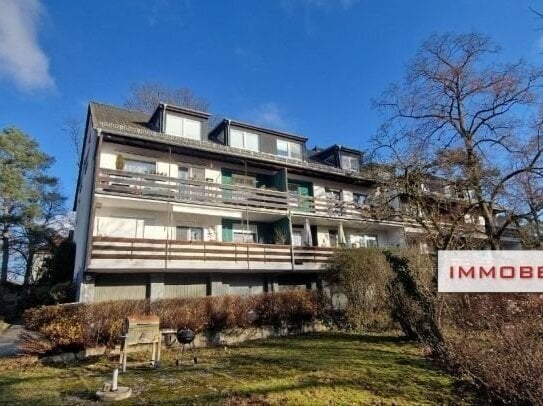 IMMOBERLIN.DE - Behagliche Wohnung mit Südwestloggia & Garage bei der Havel