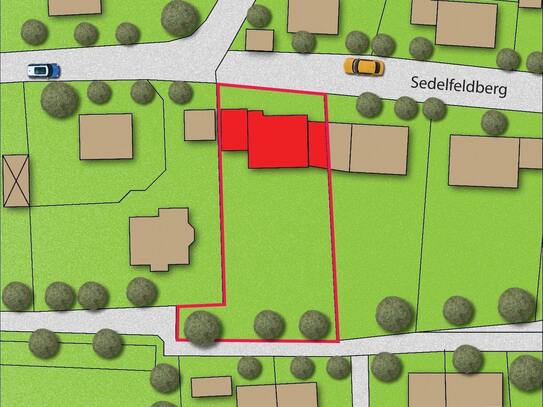 Großes Wohnbaugrundstück mit Entwicklungspotenzial in Toplage (EFH,DH)