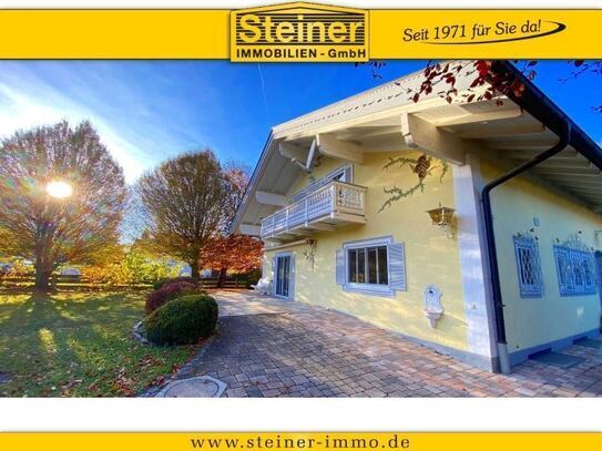 Landhaus-Villa freistehende mit 285 m² Nutzflächen, Grundstück, 1.181 m², Sauna, Kachelofen, Garage