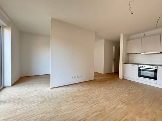 Das Limmerquartier - Erstbezug einer geräumigen 1-Zimmer Wohnung im Souterrain mit Terrasse