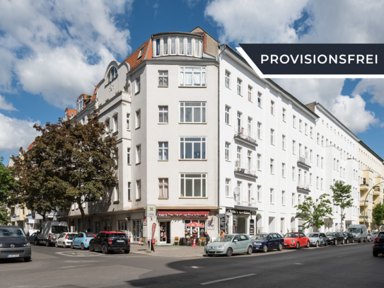 Vermietete Erdgeschosswohnung mit Terrasse in schönem Altbau