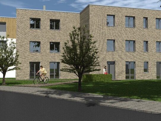 *** NEU - Hochwertige 4-Zi.-Neubau-Wohnung mit eig. ca. 212 m² Garten, Fahrstuhl + Tiefgarage ***