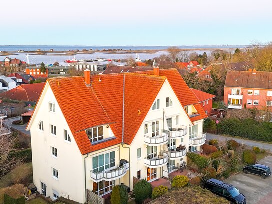 HEILIGENHAFEN / OSTSEEBLICK / TOP 2-3-ZI.-MAIS.-ETW/ KAMIN / BJ. 1996 / 2 BÄDER / LOGGIA / GARAGE