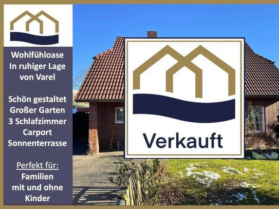 *Wohlfühloase für Ihre Familie* Schön gestaltetes Einfamilienhaus in ruhiger Siedlungslage von Varel