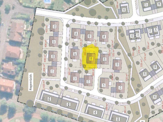 Baugrundstück für ein 1-FH mit 441m² Neubaugebiet Vogelsand