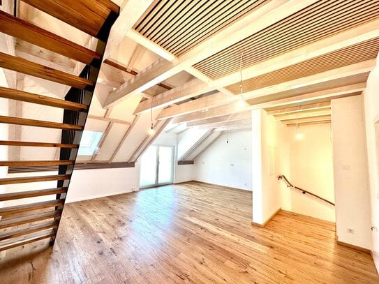 Von Privat ! Exklusive 3 Zimmer Neubau-Design-Galerie-Wohnung mit einer Dachterrasse in Buch !