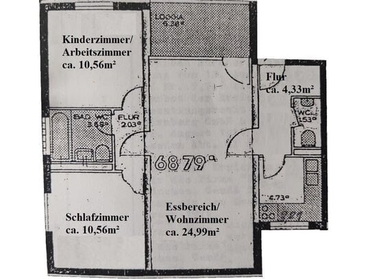 Familiendomizil direkt am Wöhrder See: gemütliche 3-Zimmer-Wohnung zu verkaufen