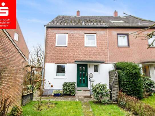 Bremen-St. Magnus: Doppelhaushälfte mit Garage, Garten und Terrasse in Top Lage