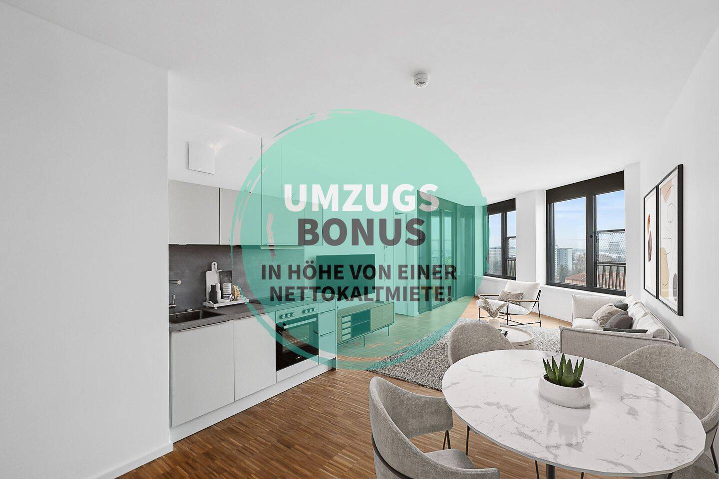 Live the Spring Lifestyle - Modernes 2-Zimmer-Apartment mit Loggia im Herzen Berlins - Photo 1