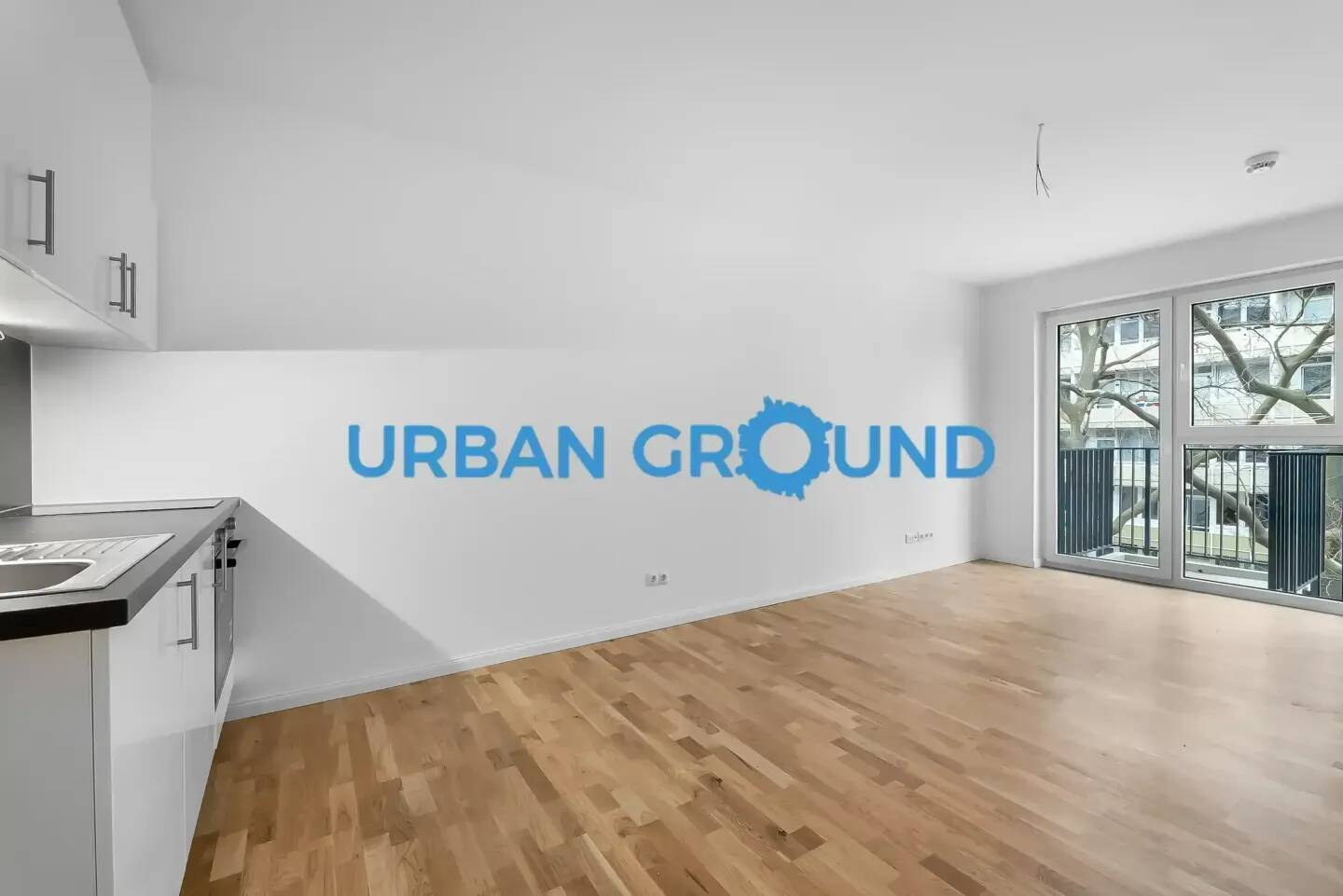 Unmöbliertes Studio mit EBK in Lichtenberg - Foto 1