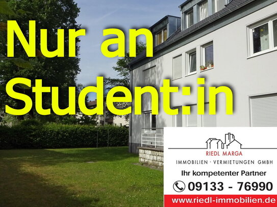 Nur für S T U D E N T E N ! 1-Zimmer-Apartment in Erlangen-Zentrum