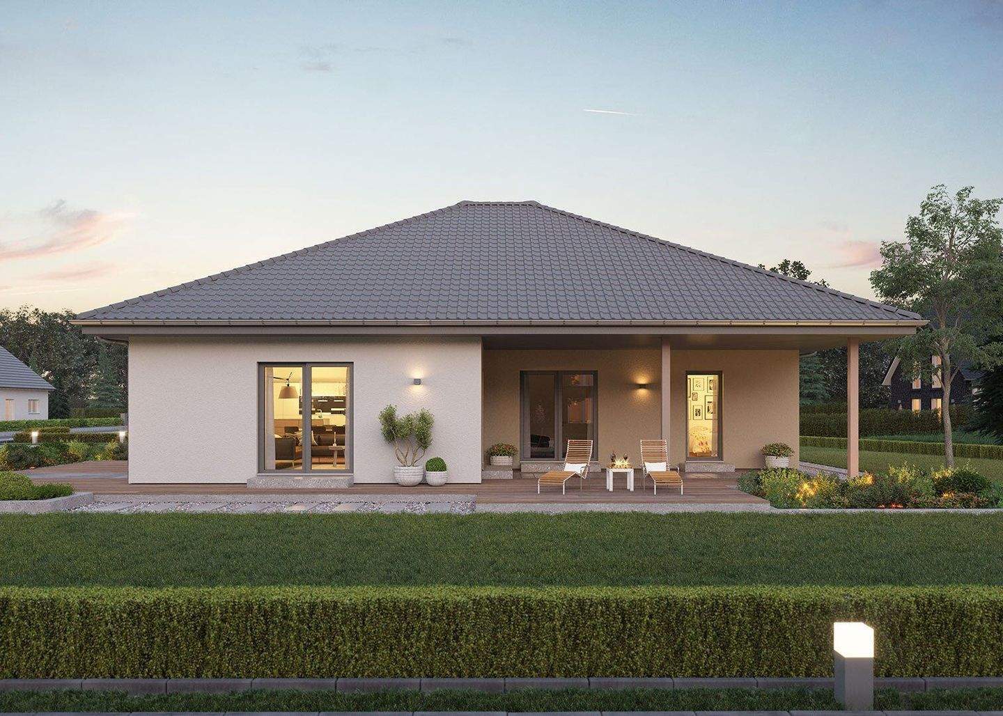 ***Barrierefrei und großzügig- Alles auf einer Ebene. Ihr Traumbungalow!***