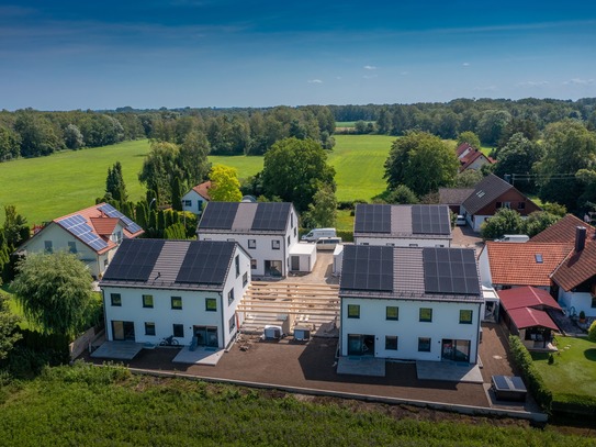 DHH vor den Toren Münchens in traumhafter Lage (KFW 40 QNG) - Kaufpreiszahlung nach Fertigstellung!