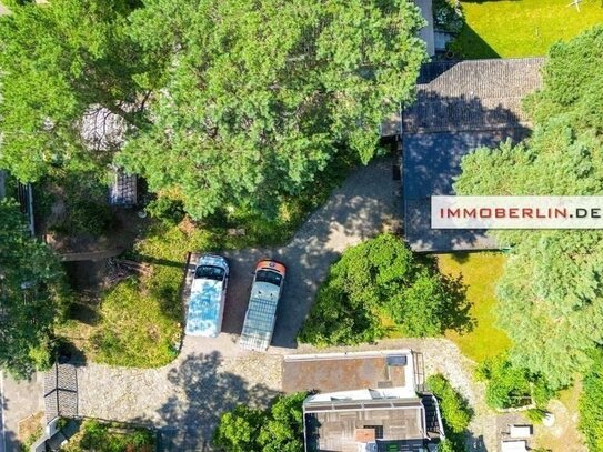 IMMOBERLIN.DE - Toplage! Idyllisches Baugrundstück mit Baugenehmigung