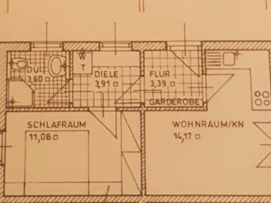 Ruhige, schöne 2-Zimmer EG Wohnung mit Garten und Einbauküche in Waakirchen ab 01.02.2025