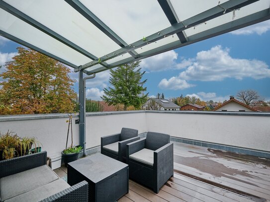 Moderne 2-Zimmer-Wohnung mit Dachterrasse - Nah an Straubing