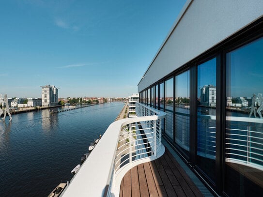 Penthouse: Wohnen mit allen Sinnen in WAVE mit privatem Sundeck