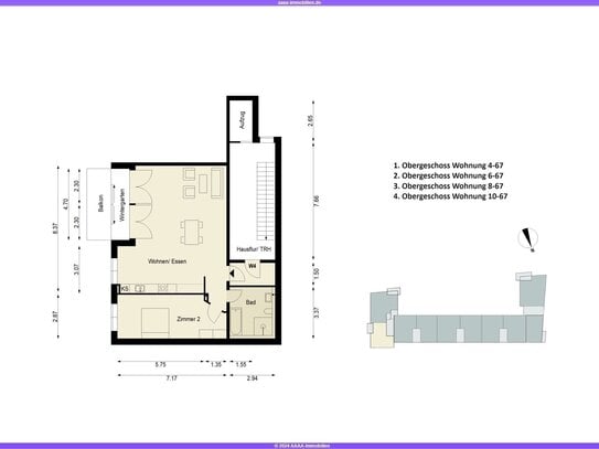 Free condominium in the Karl-Marx-Kiez