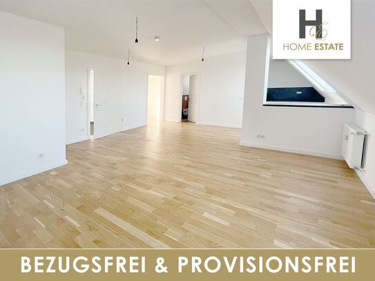 Bezugsfreie Dachgeschosswohnung - Detailverliebt & Provisionsfrei