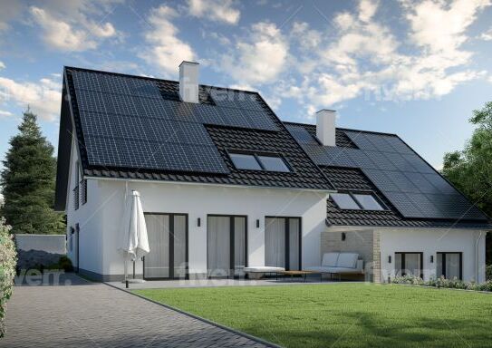 Neubau KFW 40+ Standard Energieeffiziente Doppelhaushälfte in Friedland - Kauf als Ausbaureserve möglich