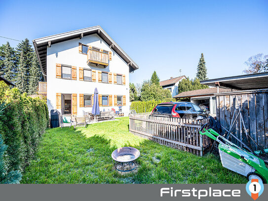 FIRSTPLACE - Schöne 3-Zimmer-Wohnung mit sonnigem Garten in Oberhaching