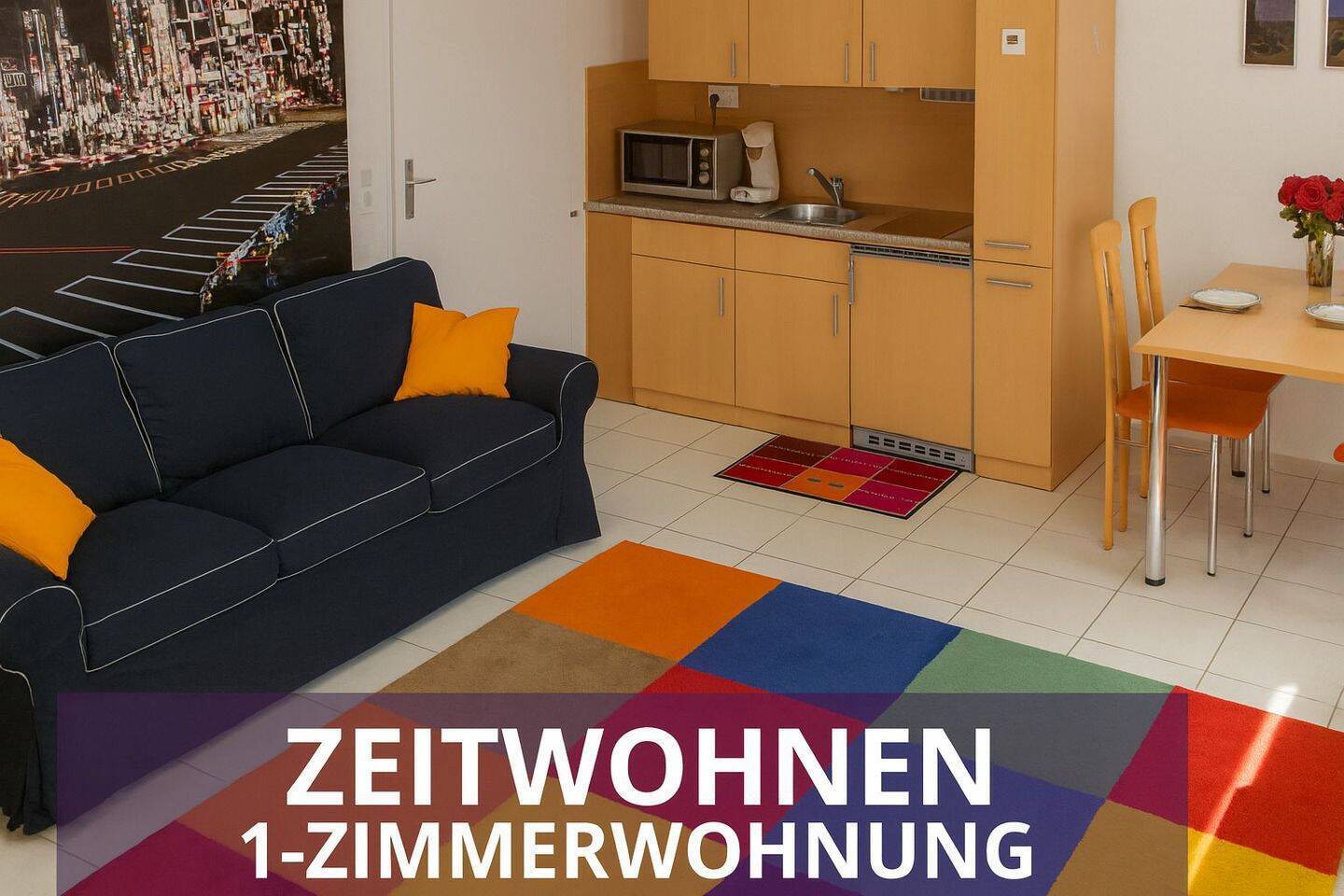                                                               1-Zimmerwohnung Neuhausen, Esslingen, Zeitwohnen ab 1 Monat                                                       in Neuhausen (München)