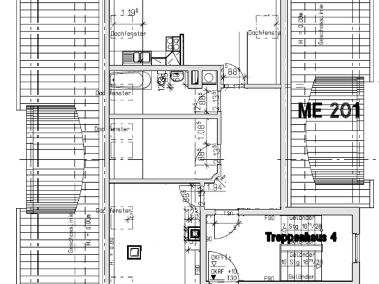 Gepflegte 3-Raum-Wohnung mit Balkon