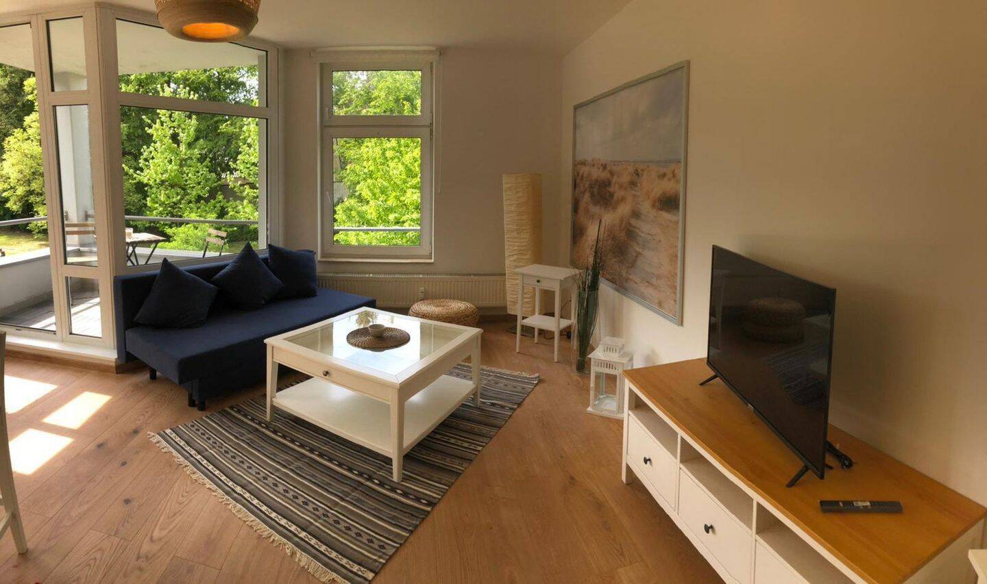 Ruhig, hell, möbliert - Apartment mit Balkon und Top-Anbindung zwischen Adlershof und Flughafen BER - Foto 1