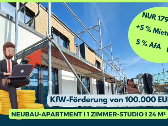 5 % RENDITE + KfW-40 FÖRDERUNG! Provisionsfreies Apartment mit viel Potenzial in Berlin