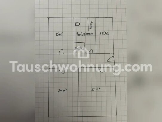 [TAUSCHWOHNUNG] 3 Raum Wohnung in Prenzlauer Berg, Pankow