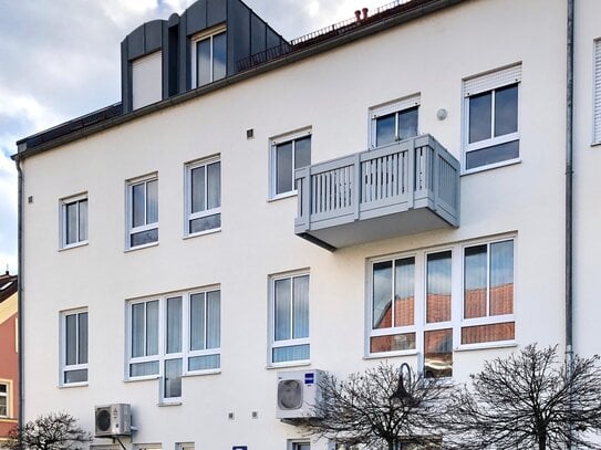 Helle 46qm-Wohnung (inkl. Aufzug) nahe Günzburger Innenstadt