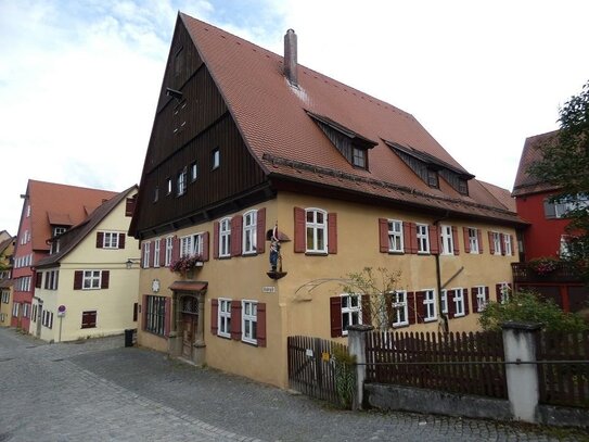 Rarität: Christoph von Schmid - Geburtshaus in der Altstadt von Dinkelsbühl