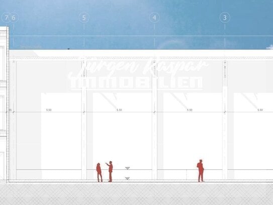 NEUBAUPROJEKT Halle mit Bürogebäude für Produktion, Handwerk, Service - provisionsfrei für Mieter