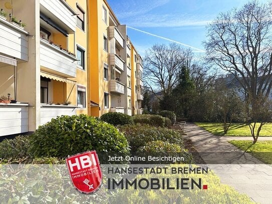 Huchting / Attraktive 3-Zimmer-Wohnung mit Balkon in begehrter Lage